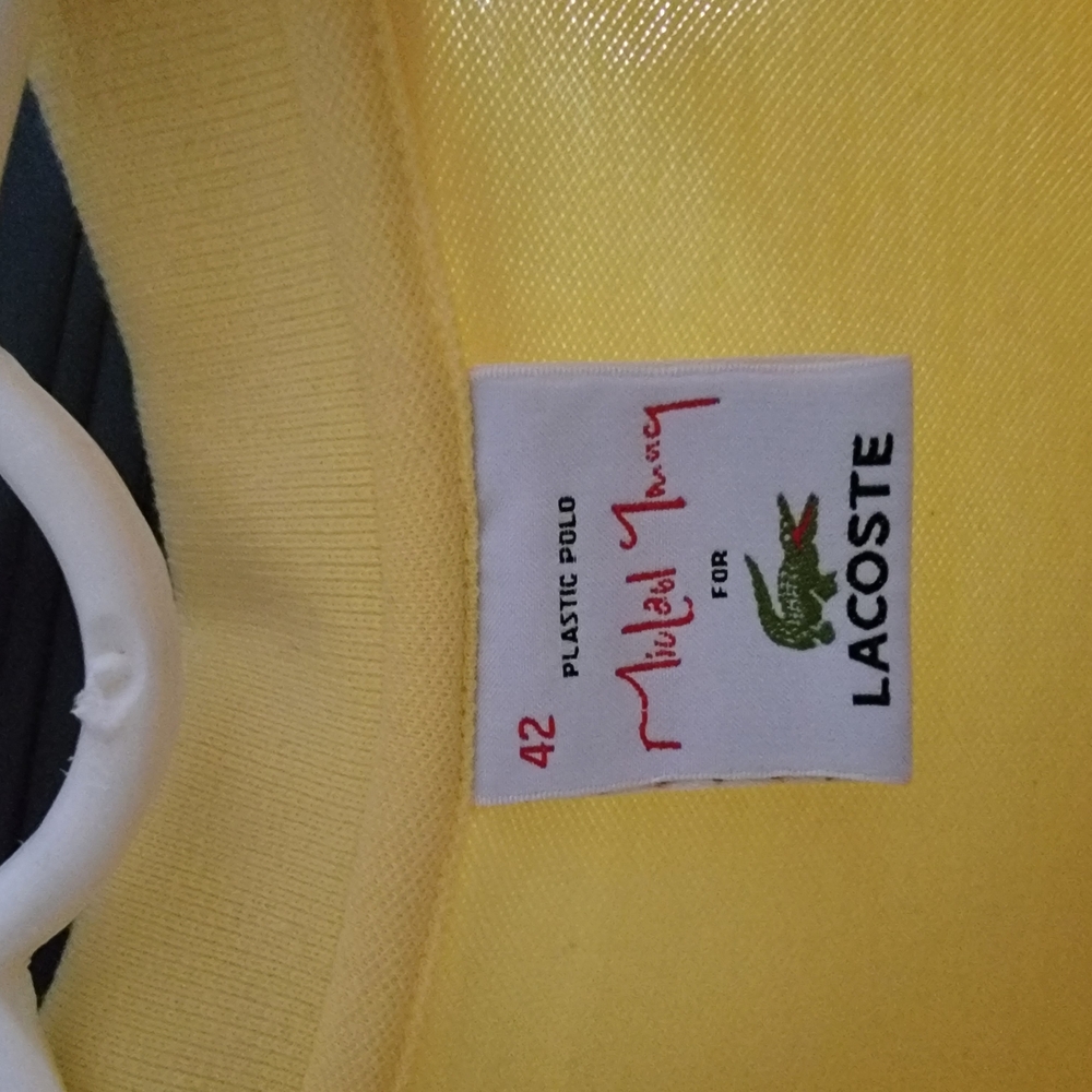Lacoste Yellow Polo Shirt